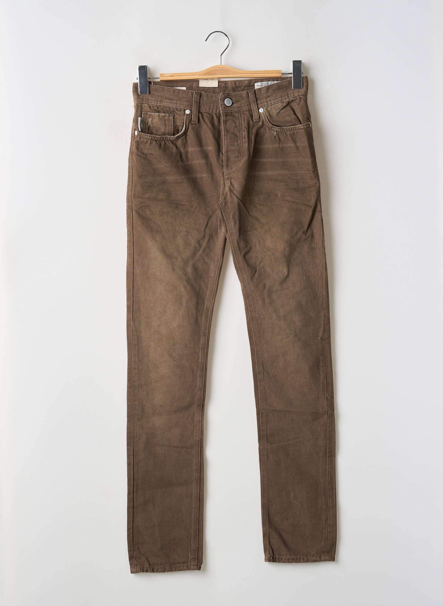 Lieknos džinsai rudas JACK & JONES vyras