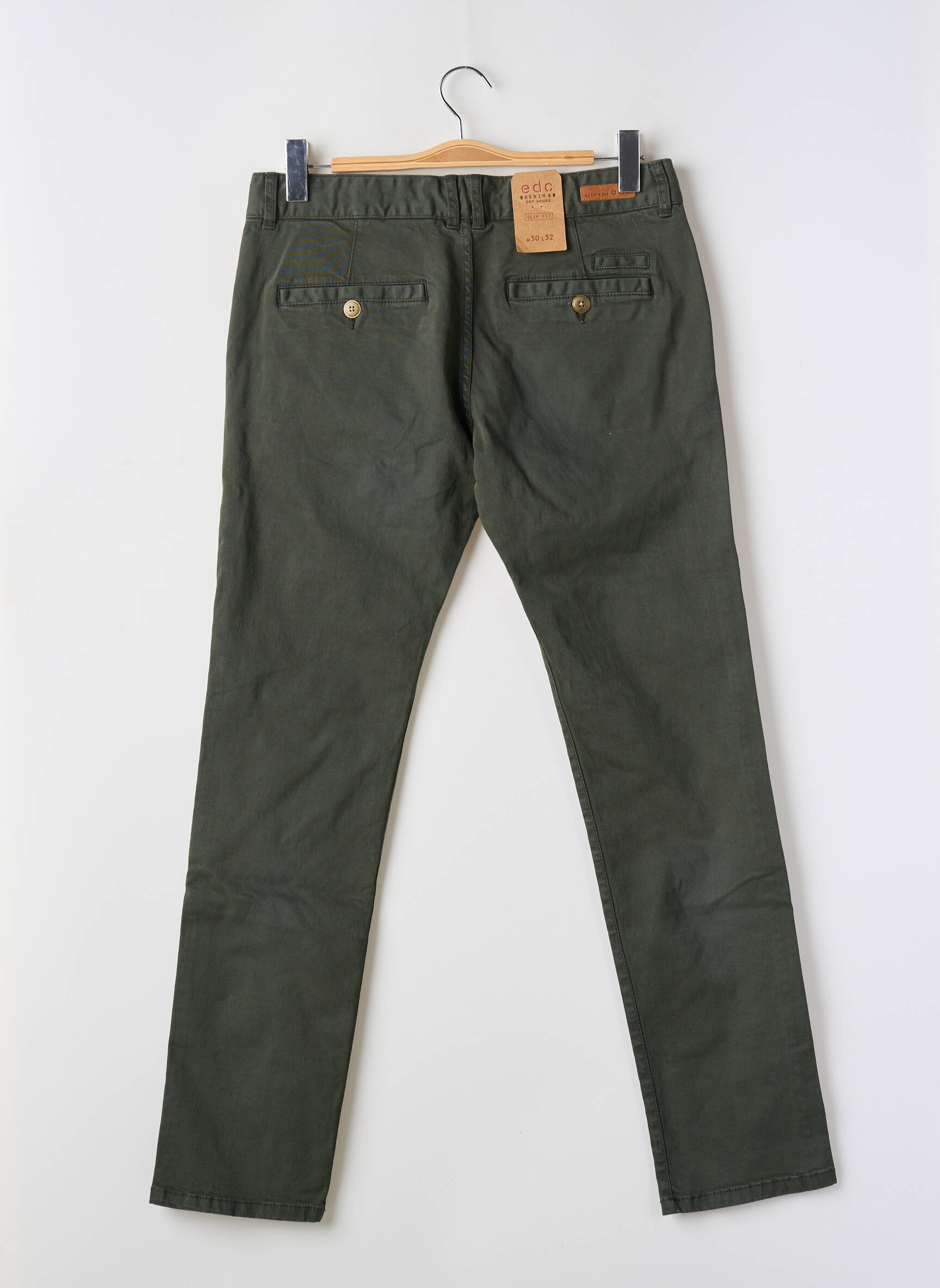 Chino kelnė žalias EDC vyras