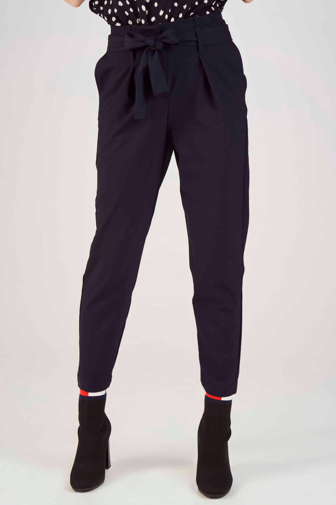 Chino kelnė juodas ONLY moteris