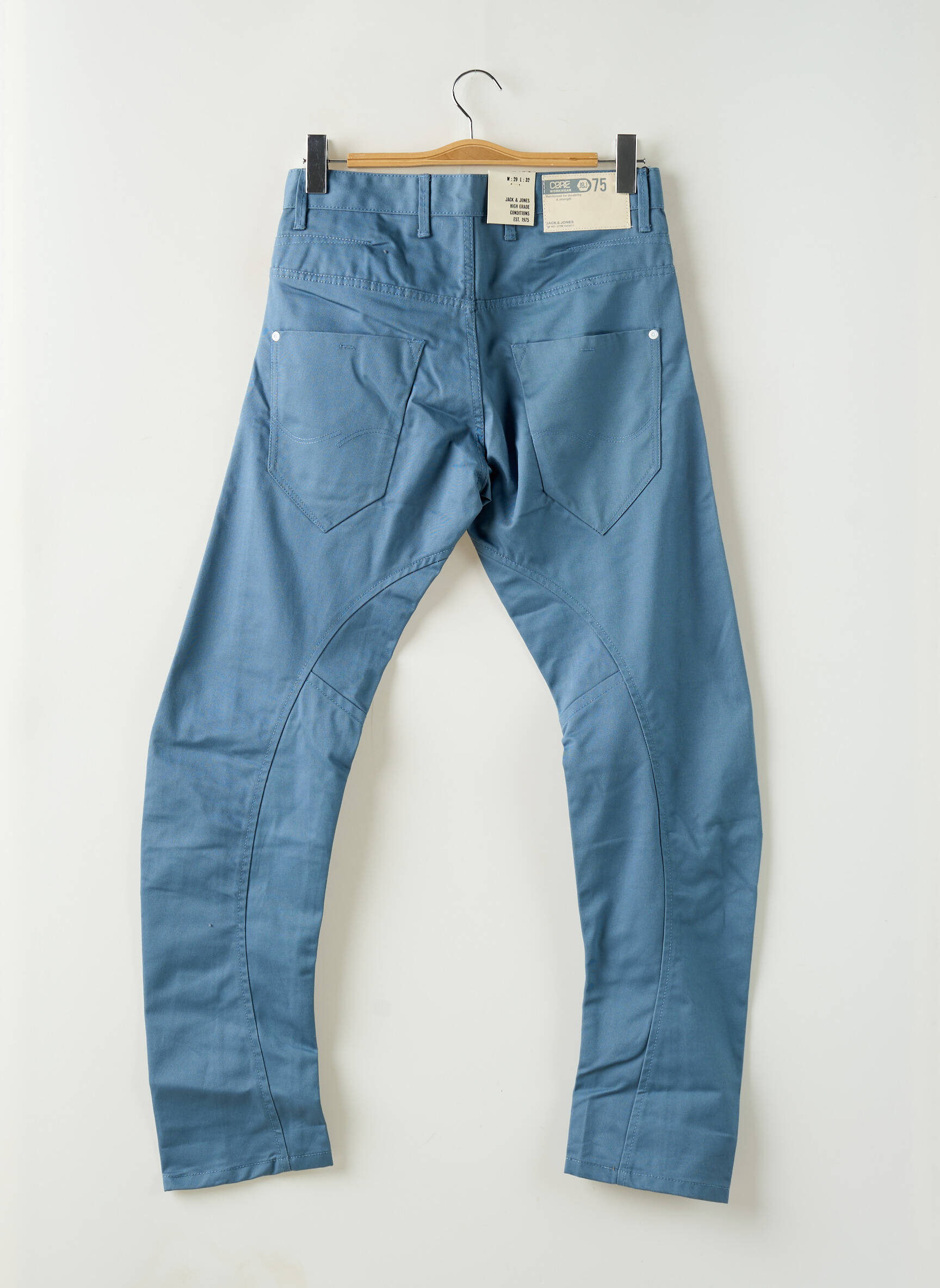 Boyfriend džinsai mėlyna JACK & JONES vyras