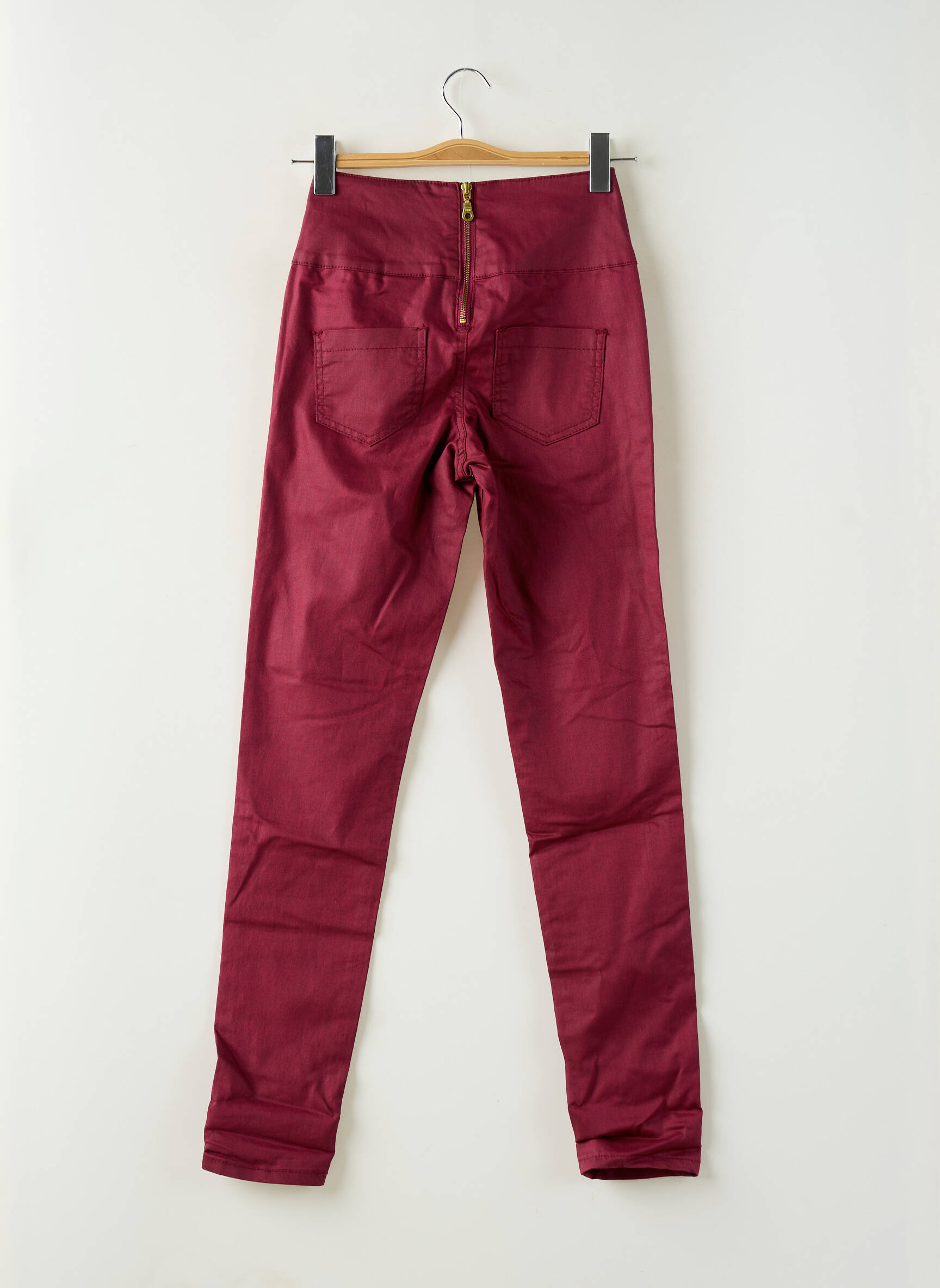 Lieknos kelnės raudona PIECES moteris
