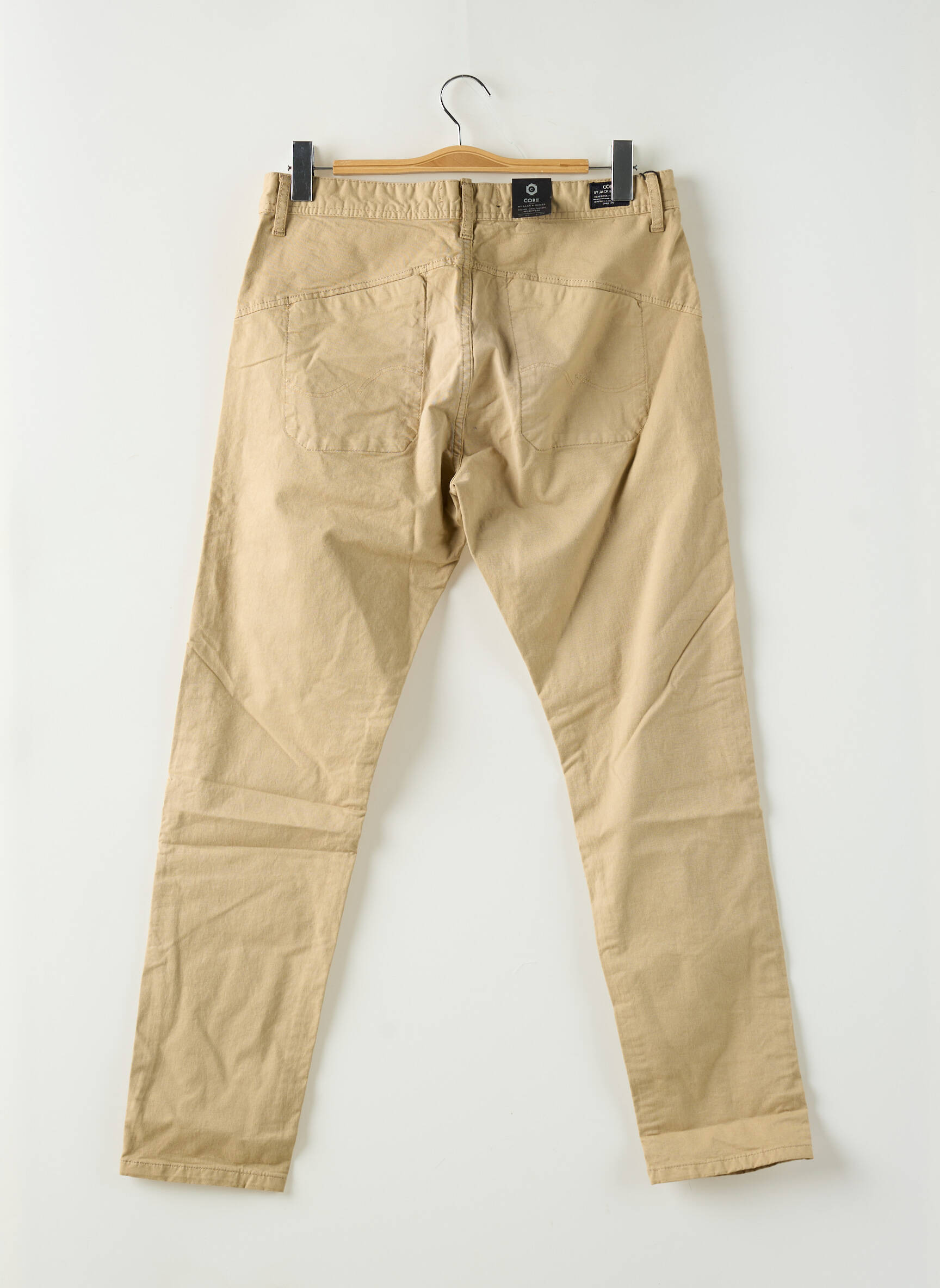 Lieknos džinsai baltas JACK & JONES vyras
