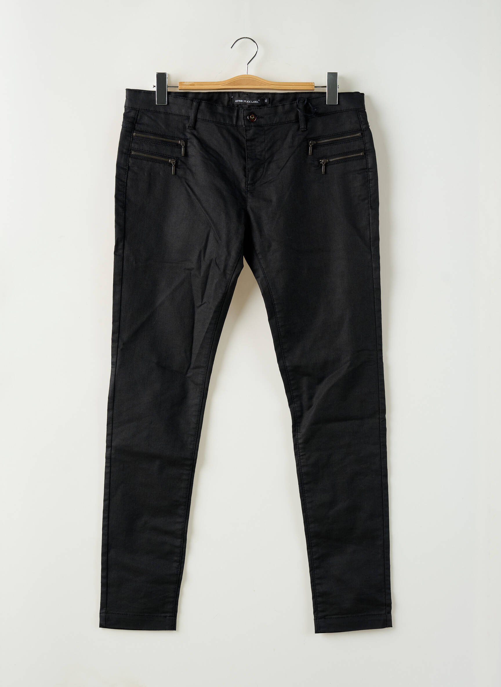 Lieknos kelnės juodas ASTRID BLACK LABEL moteris