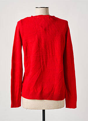 Megztinis raudona VERO MODA moteris