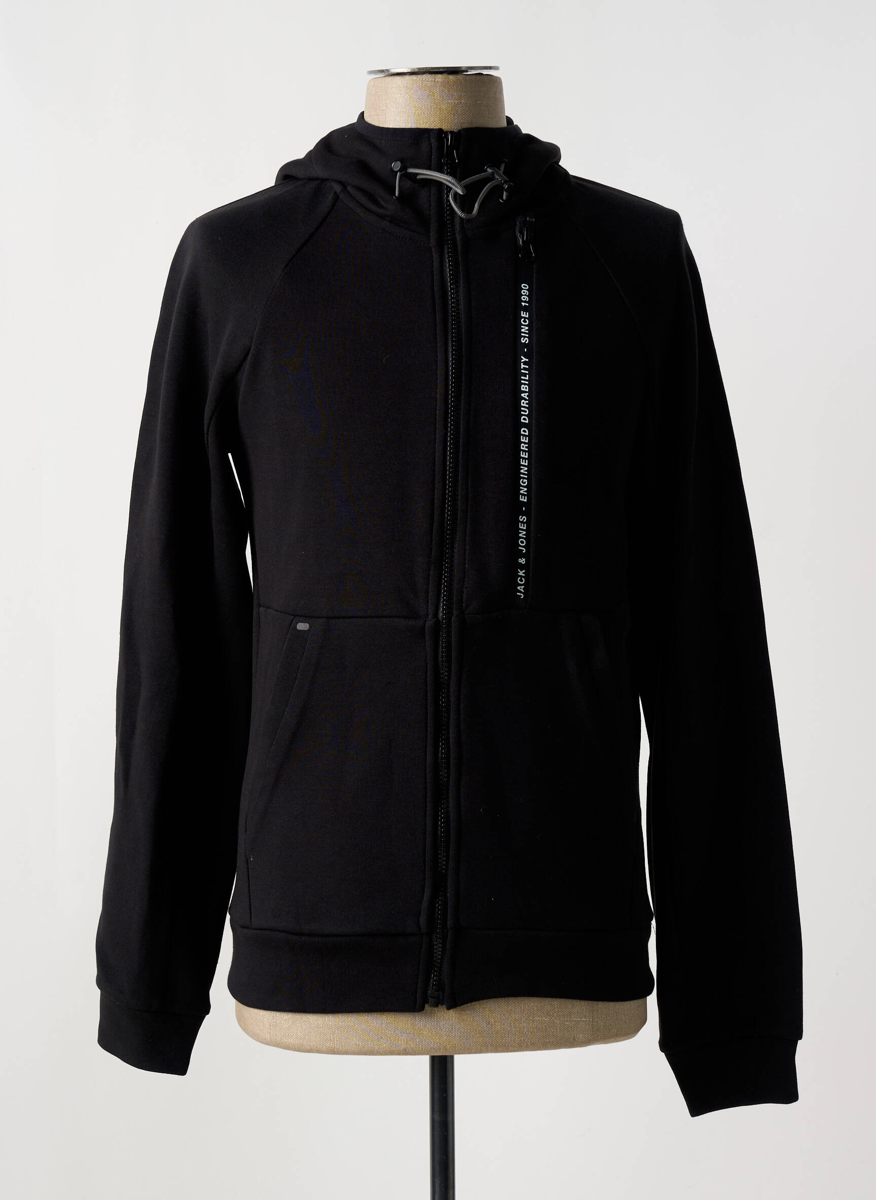 Ilgų rankovių liemenė juodas JACK & JONES vyras