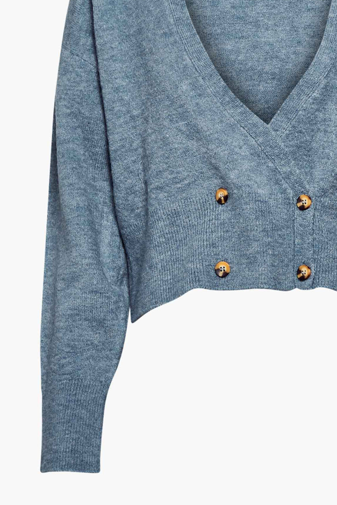 Ilgų rankovių liemenė mėlyna ASTRID BLACK LABEL moteris