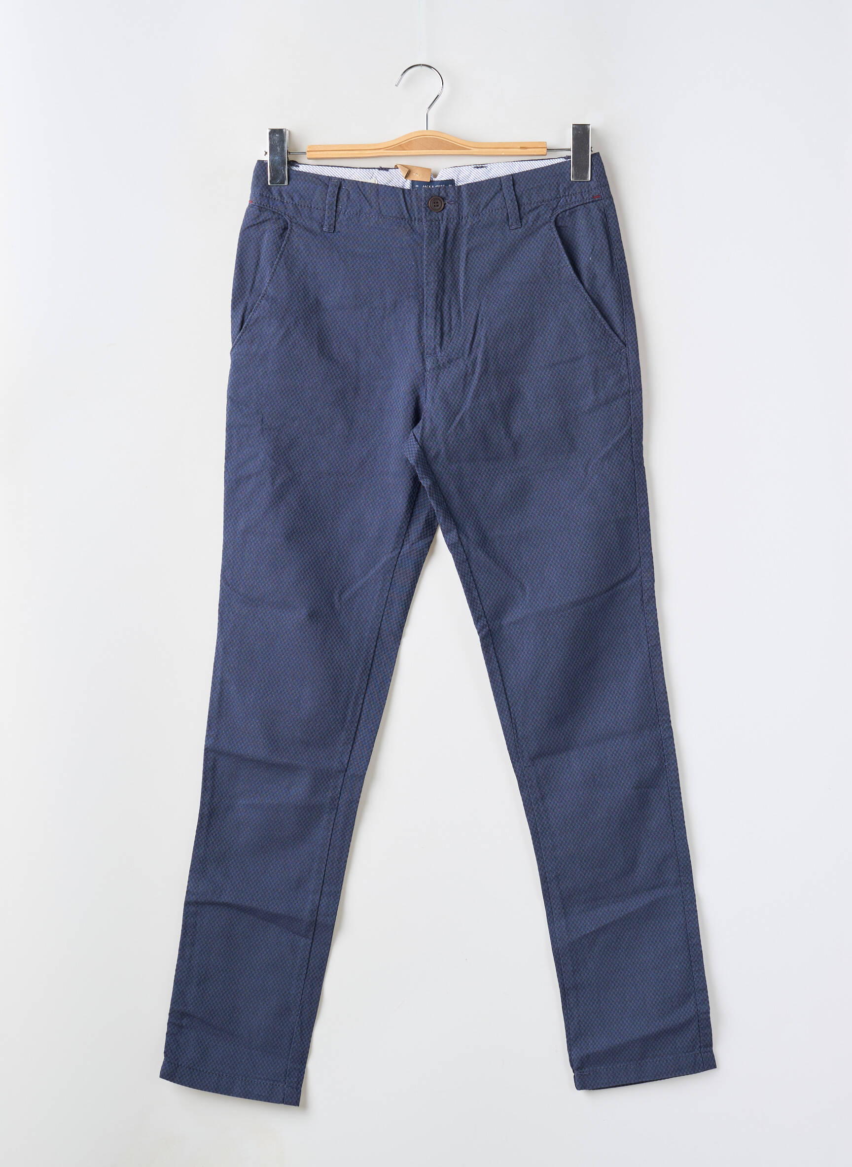 Lieknos kelnės mėlyna JACK & JONES vyras