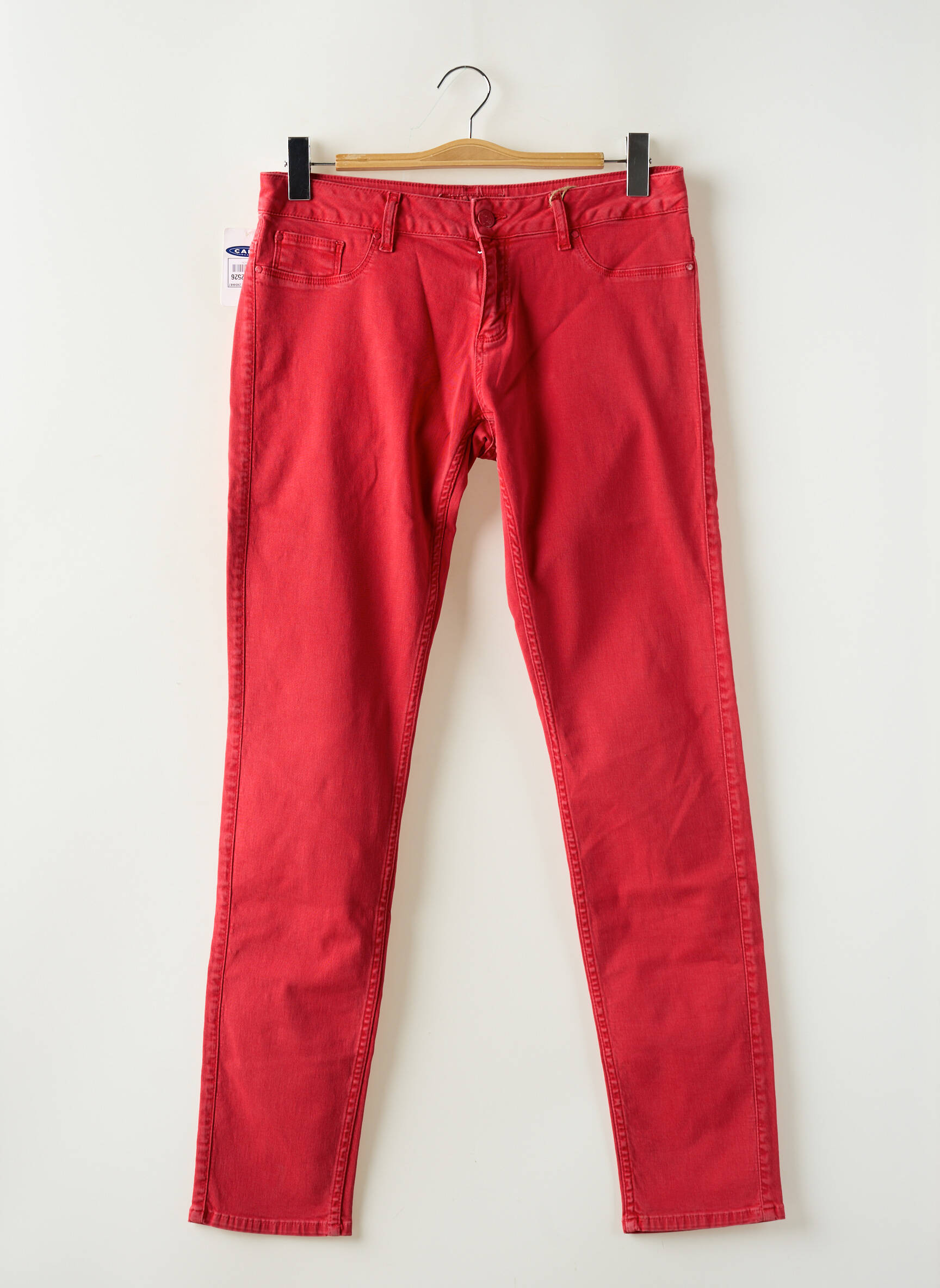 Lieknos džinsai raudona CARS JEANS moteris