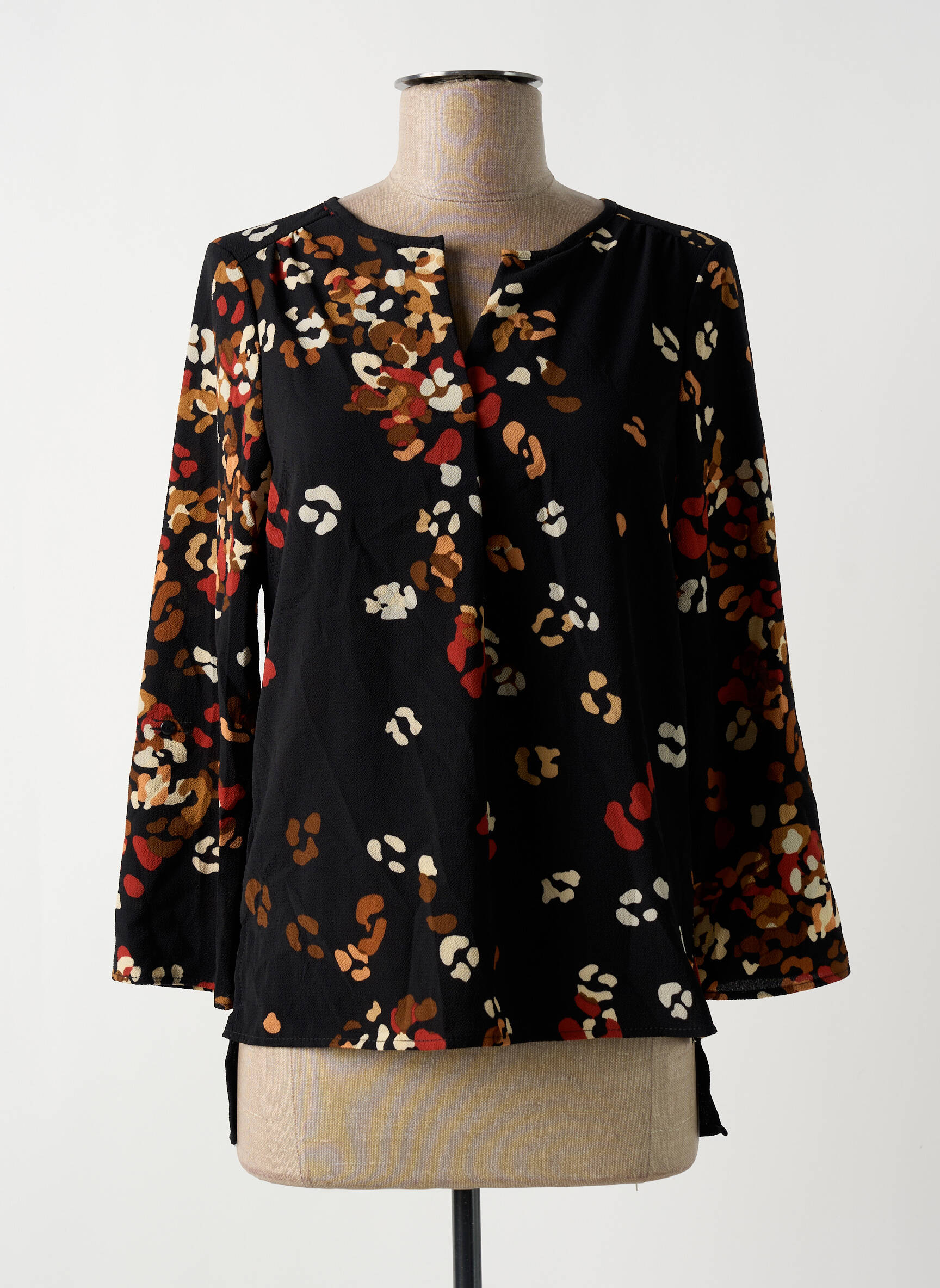 Moteriškas marškinys juodas VERO MODA moteris