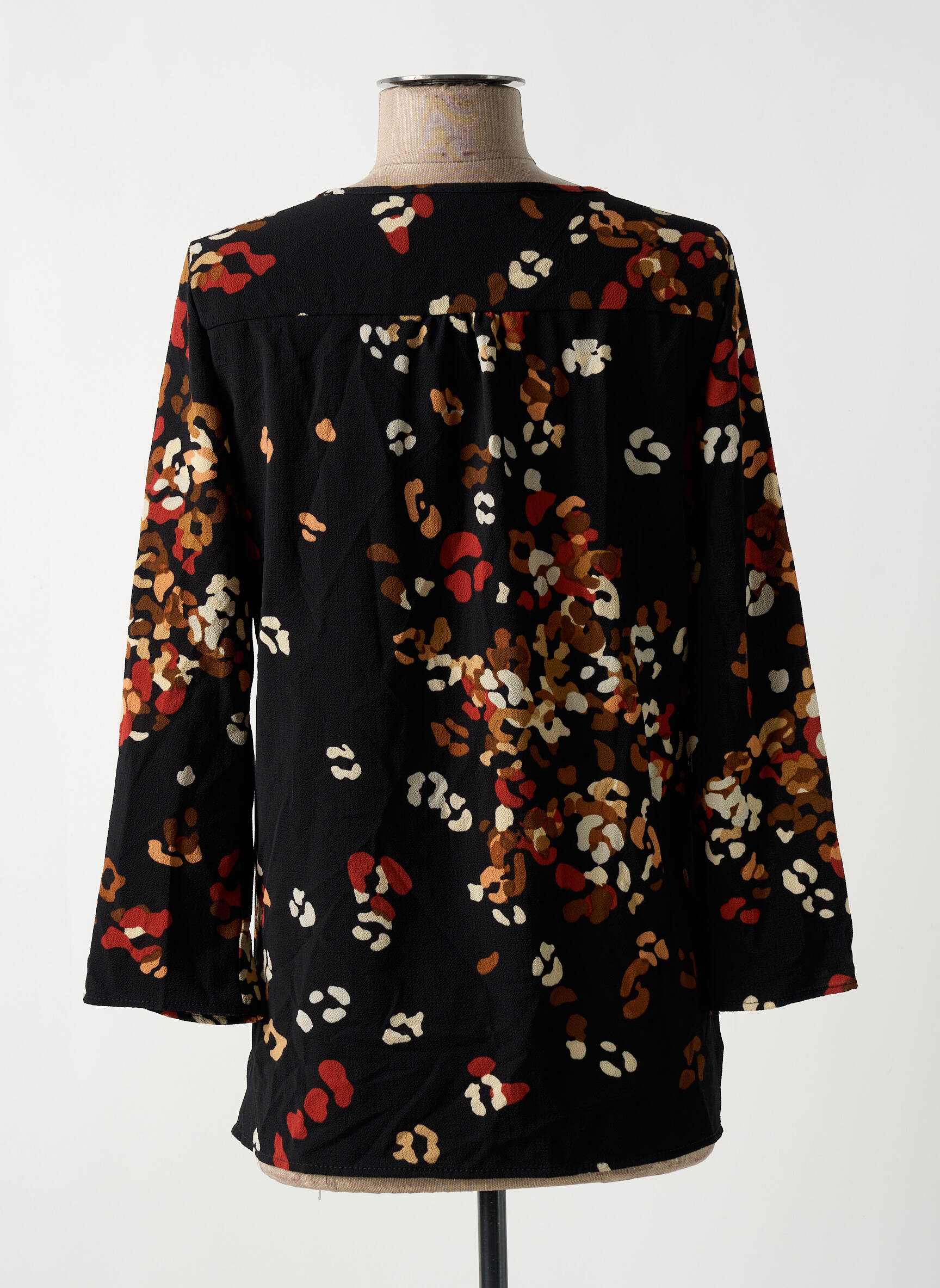 Moteriškas marškinys juodas VERO MODA moteris