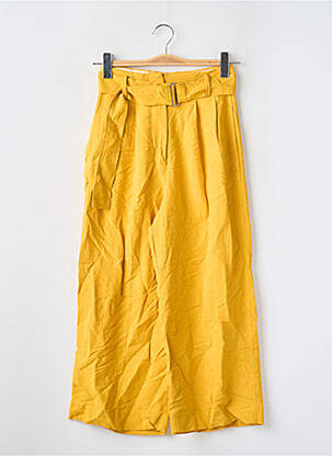Chino kelnė geltona MANGO moteris
