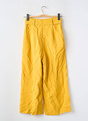 Chino kelnė geltona MANGO moteris