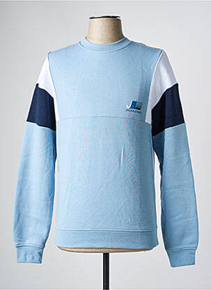 Megztinis mėlyna JACK & JONES vyras
