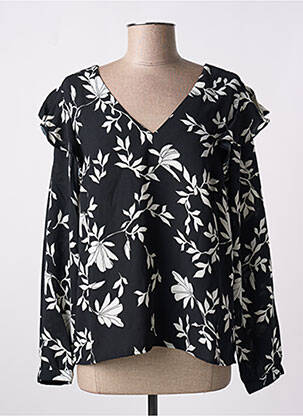 Moteriškas marškinys juodas VERO MODA moteris