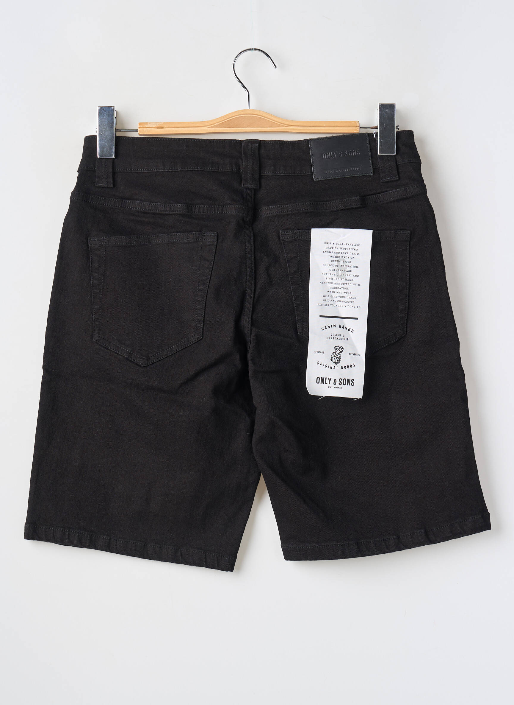Šortas juodas ONLY&SONS vyras