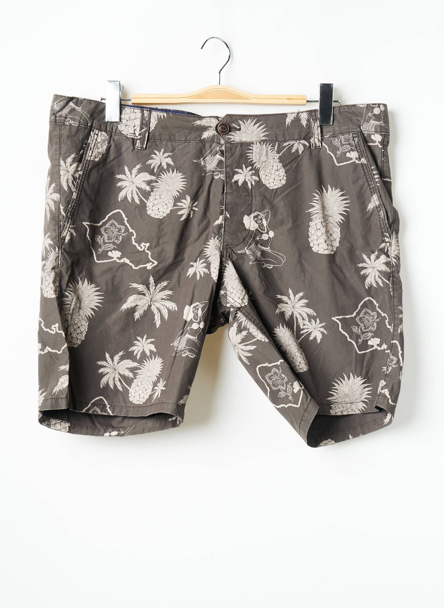 Bermudas pilka JACK & JONES vyras