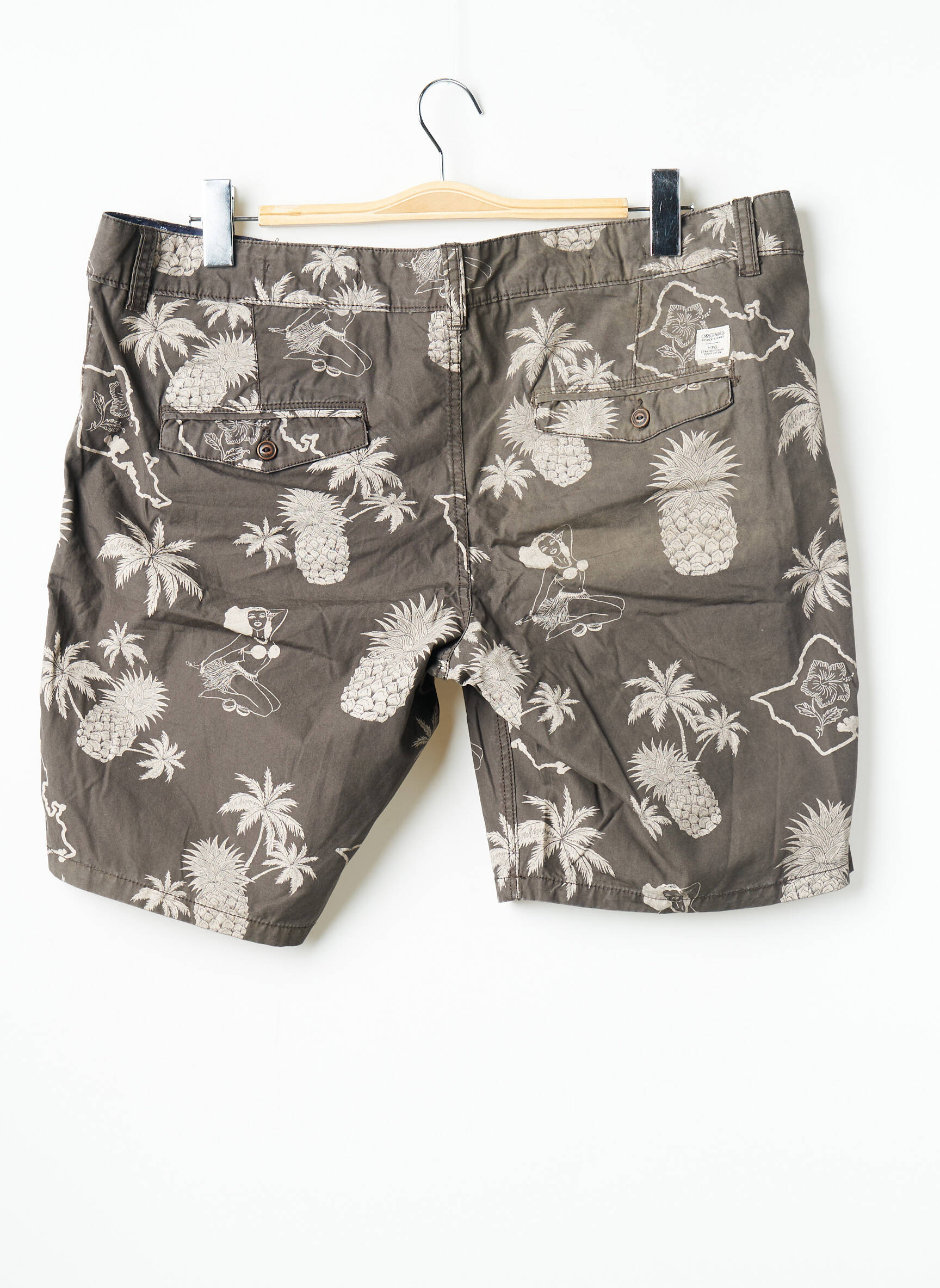 Bermudas pilka JACK & JONES vyras
