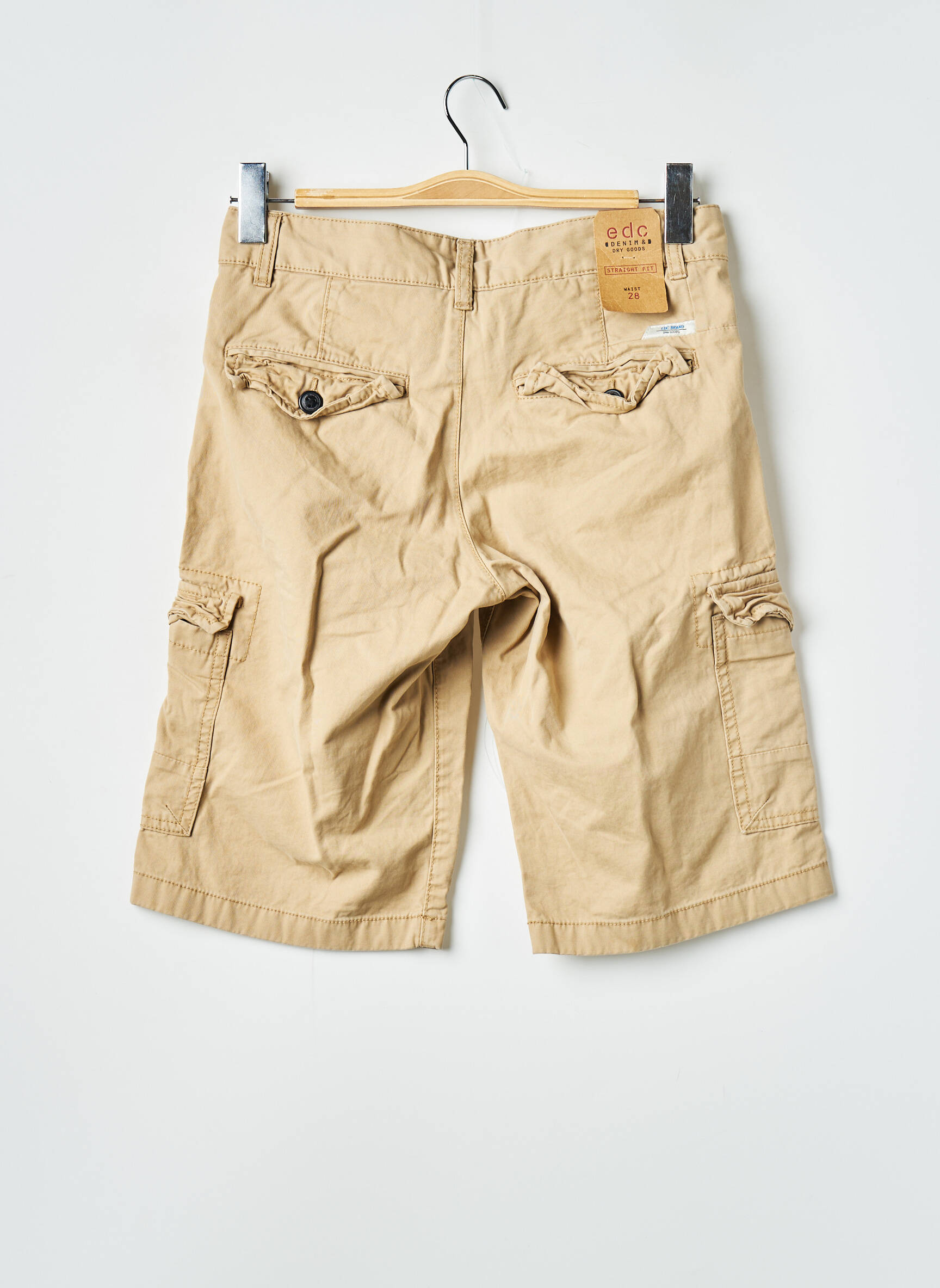 Bermudas rudas EDC vyras