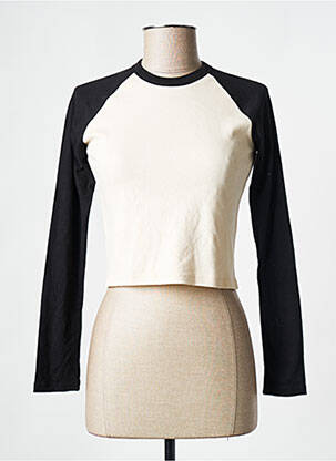T-marškinys juodas SUBDUED moteris