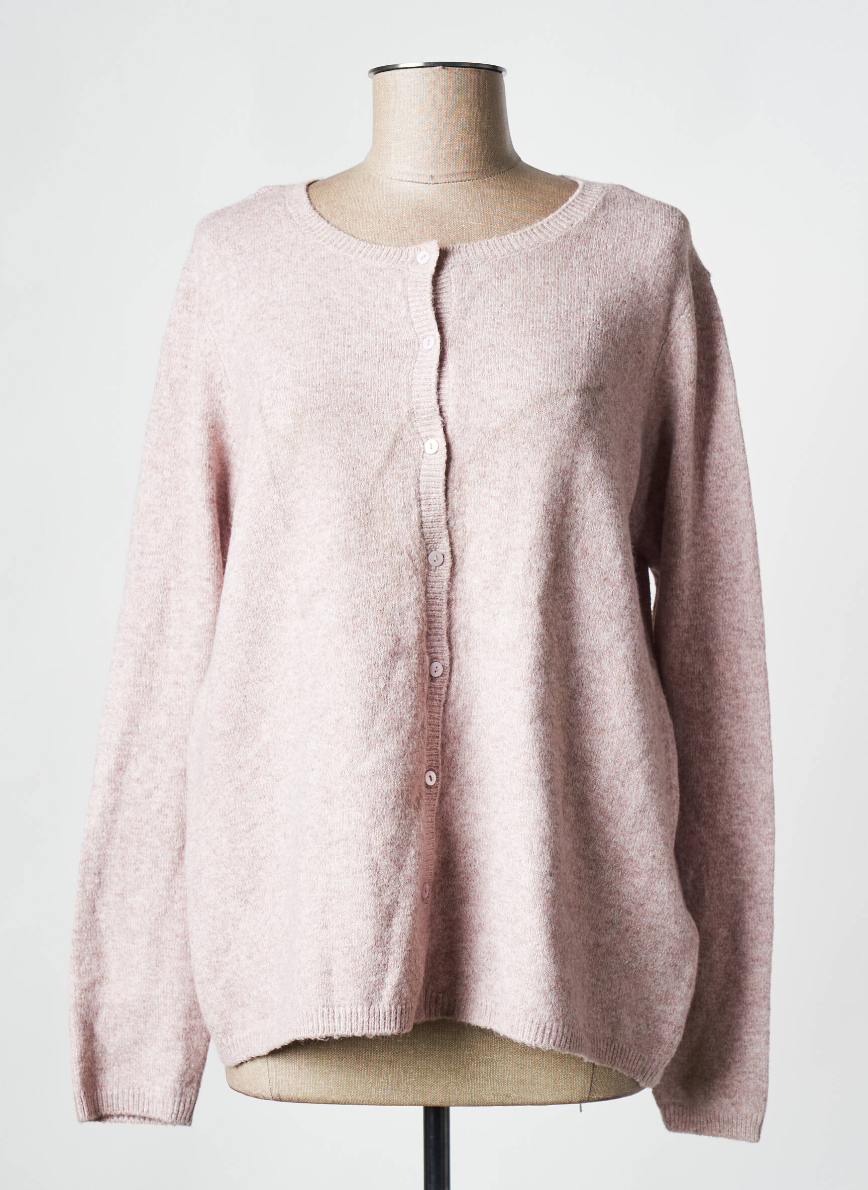 Ilgų rankovių liemenė rožinė VERO MODA moteris