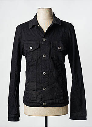 Džinsinė striukė mėlyna JACK & JONES vyras