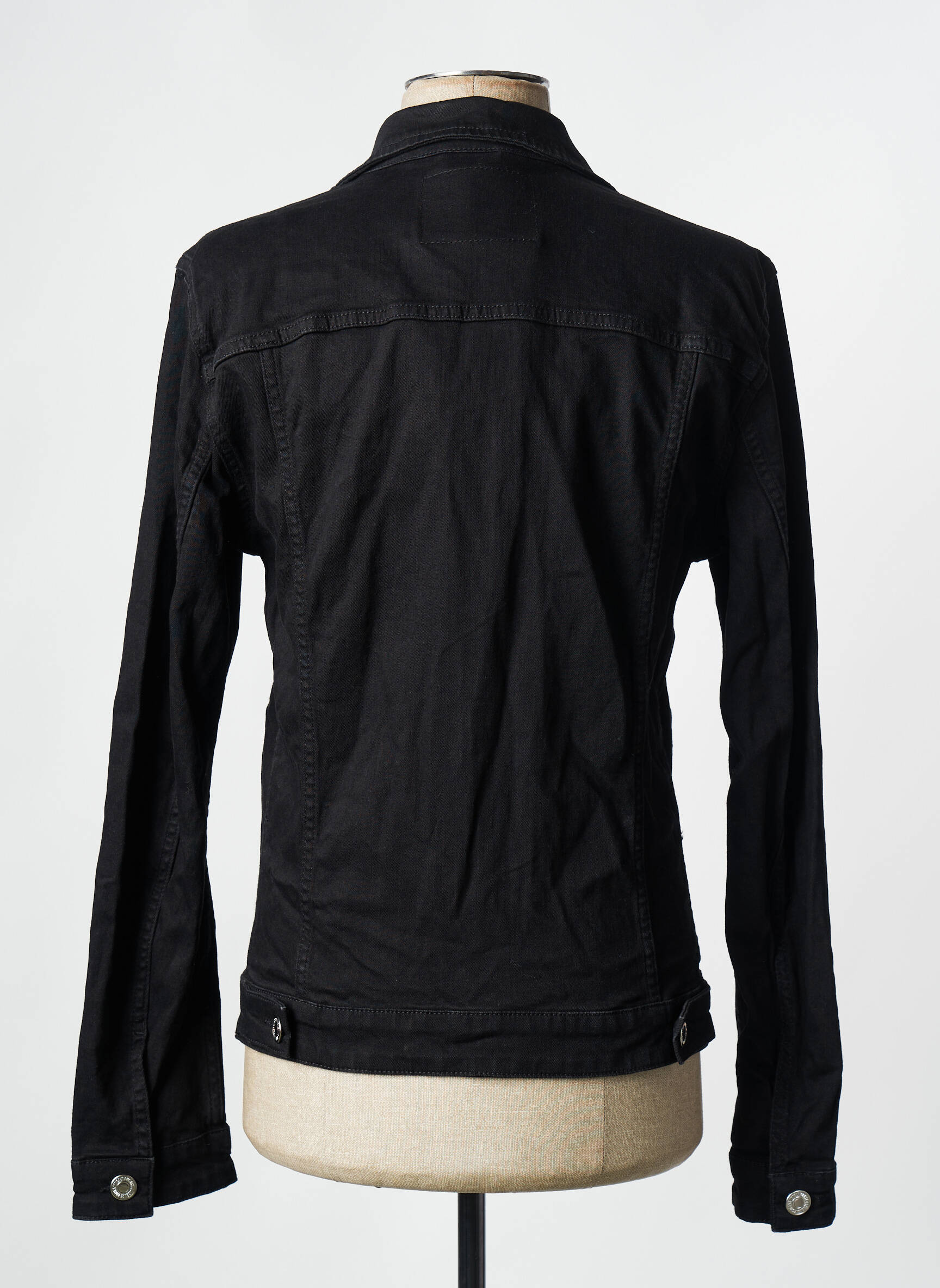 Džinsinė striukė mėlyna JACK & JONES vyras