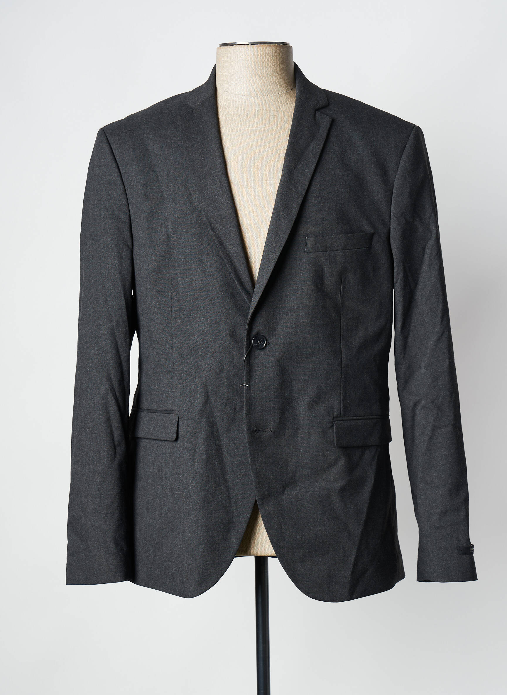 Švarkas pilka JACK & JONES vyras