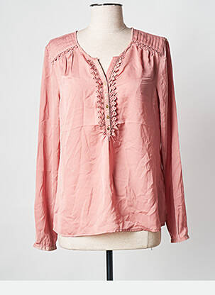 T-marškinys rudas SCOTCH & SODA moteris