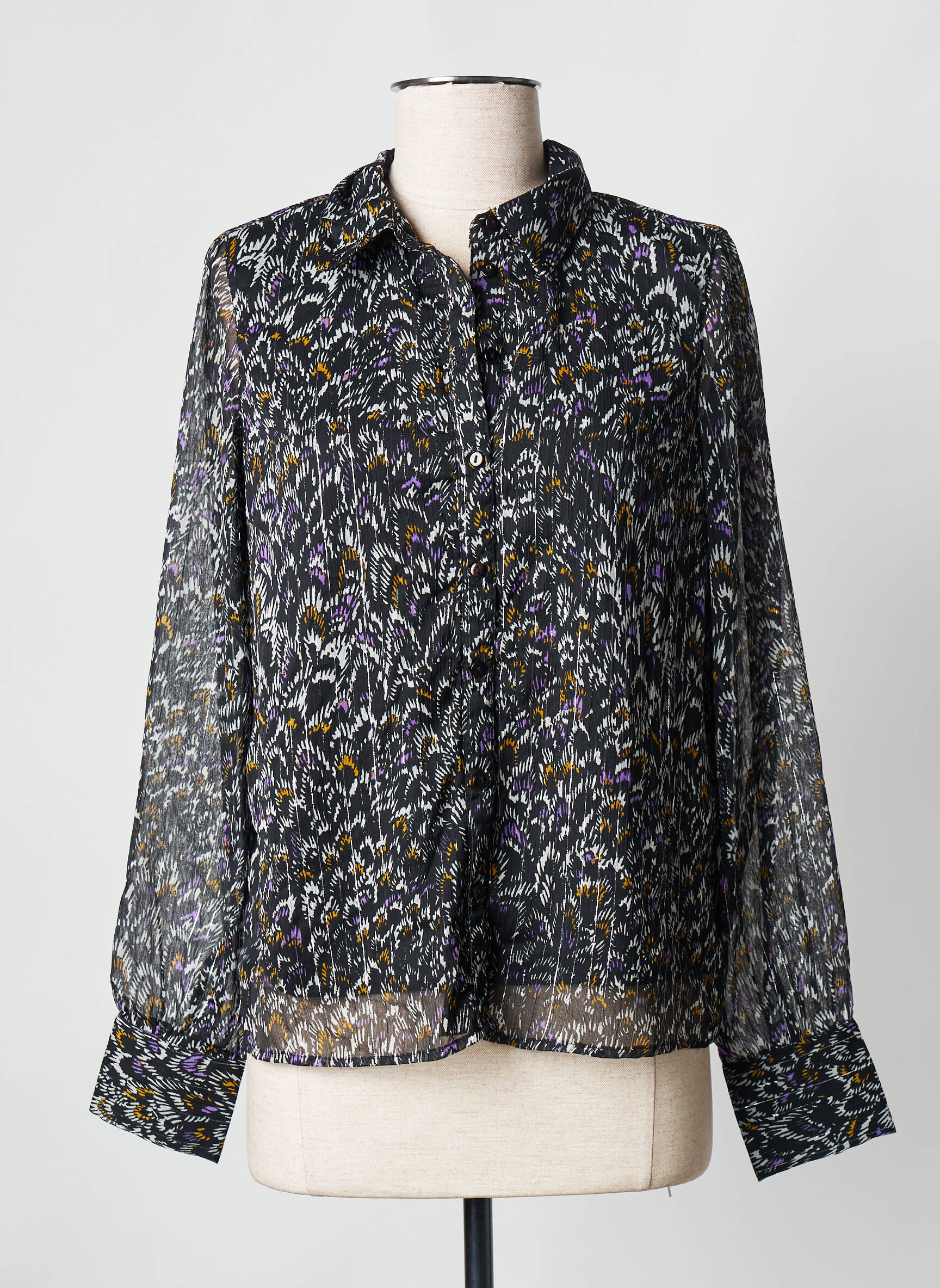 Moteriškas marškinys juodas VERO MODA moteris