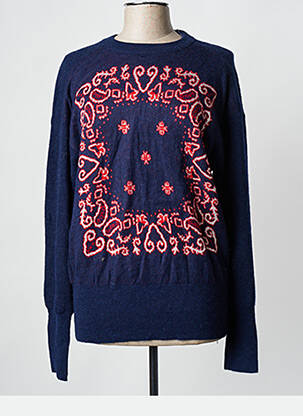 Megztinis mėlyna SCOTCH & SODA moteris