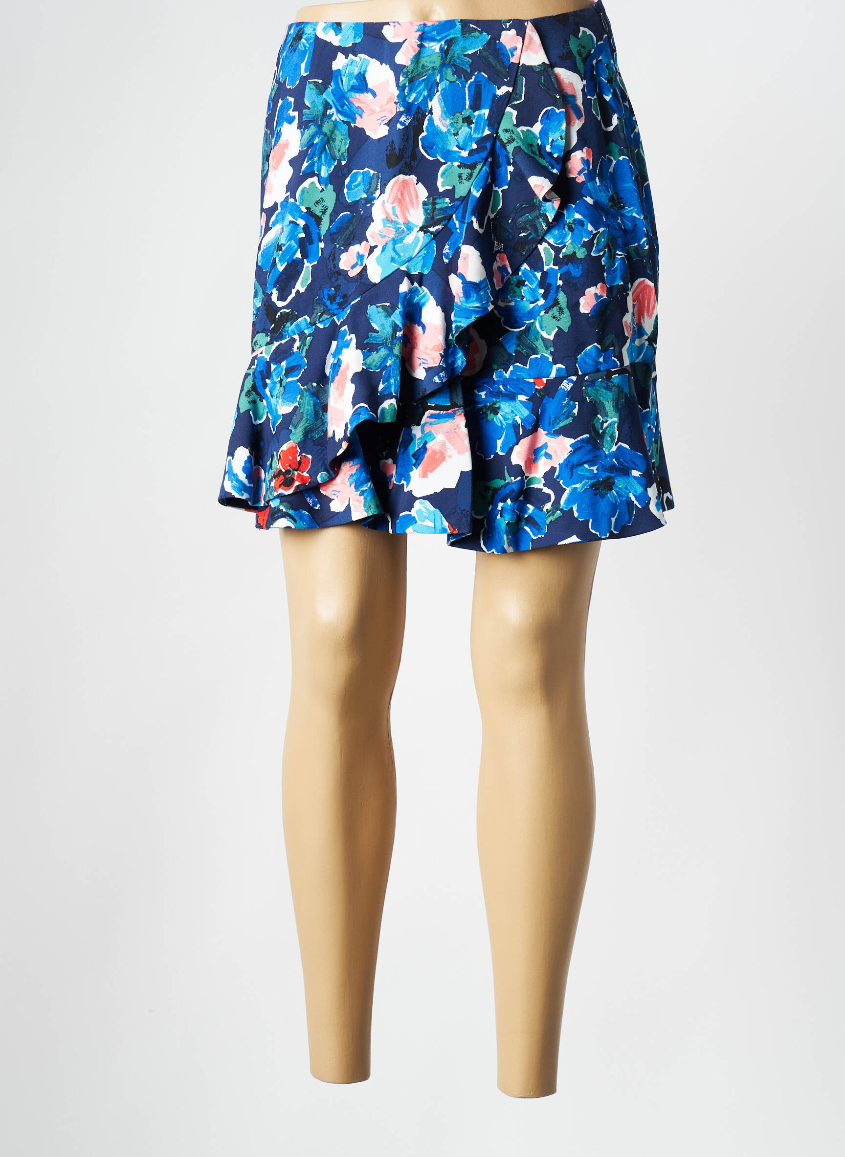 Trumpas sijonas mėlyna Y.A.S moteris