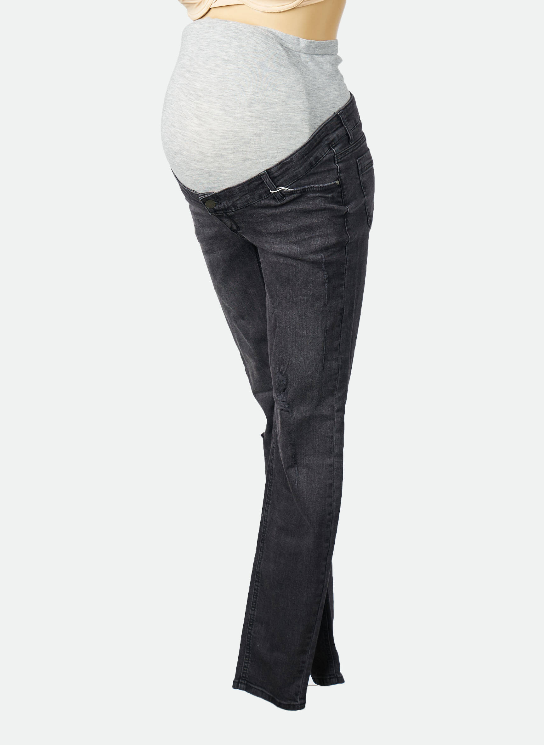 Nėštumo džinsai juodas MAMA LICIOUS moteris