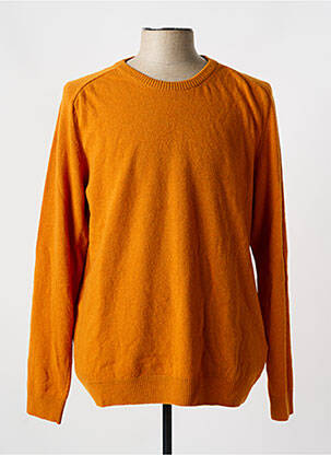 Megztinis oranžinė KNOWLEDGE COTTON APPAREL vyras