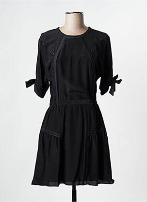 Trumpa suknelė juodas THE KOOPLES moteris