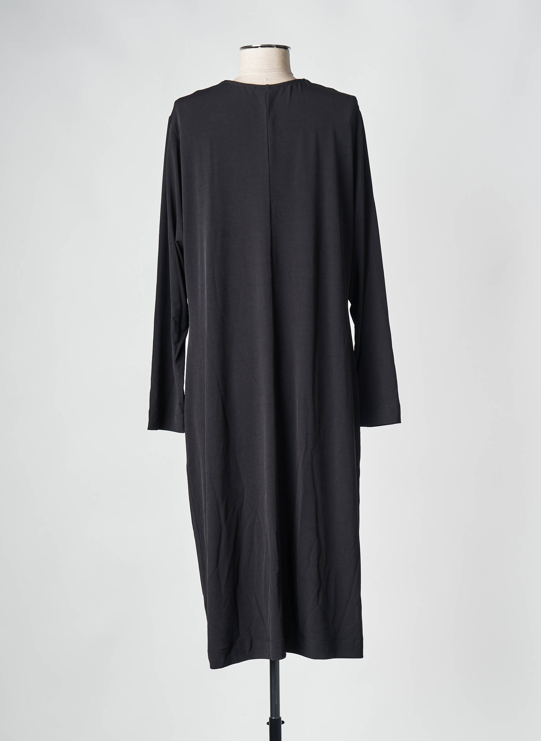 Pusilgių suknelė juodas MAT FASHION moteris