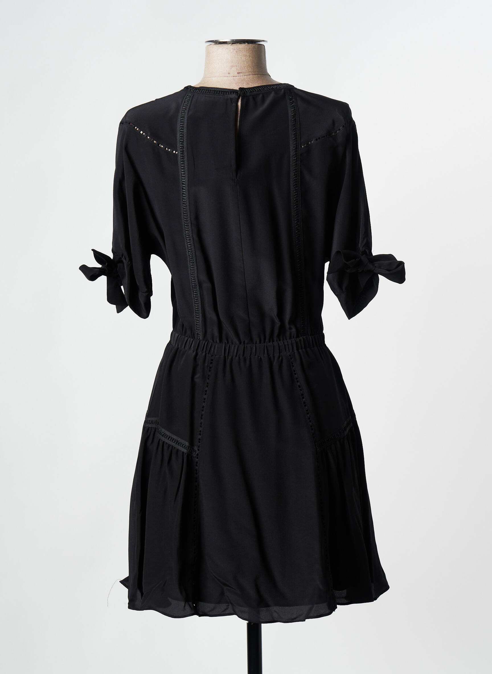 Trumpa suknelė juodas THE KOOPLES moteris