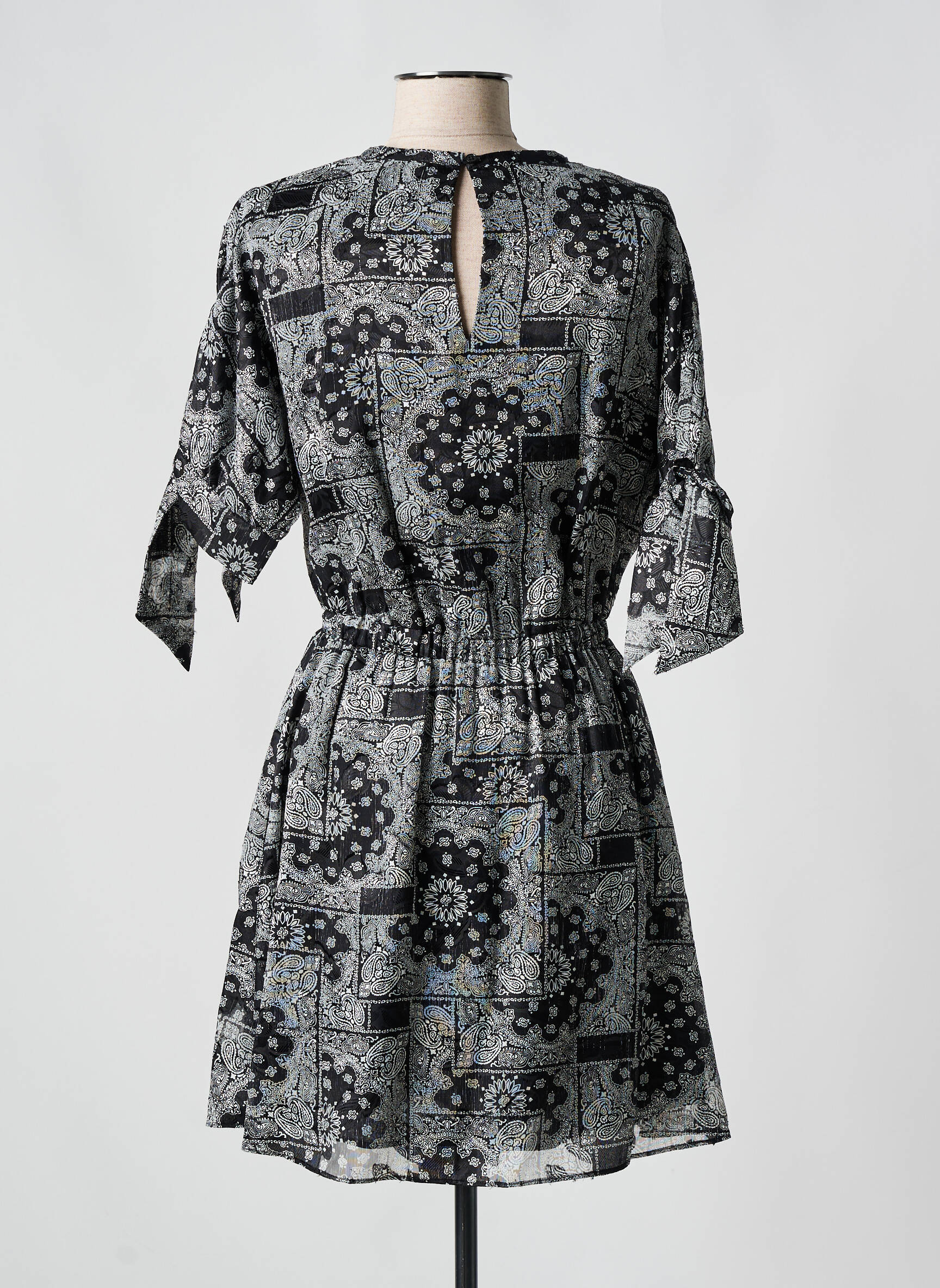 Trumpa suknelė juodas THE KOOPLES moteris