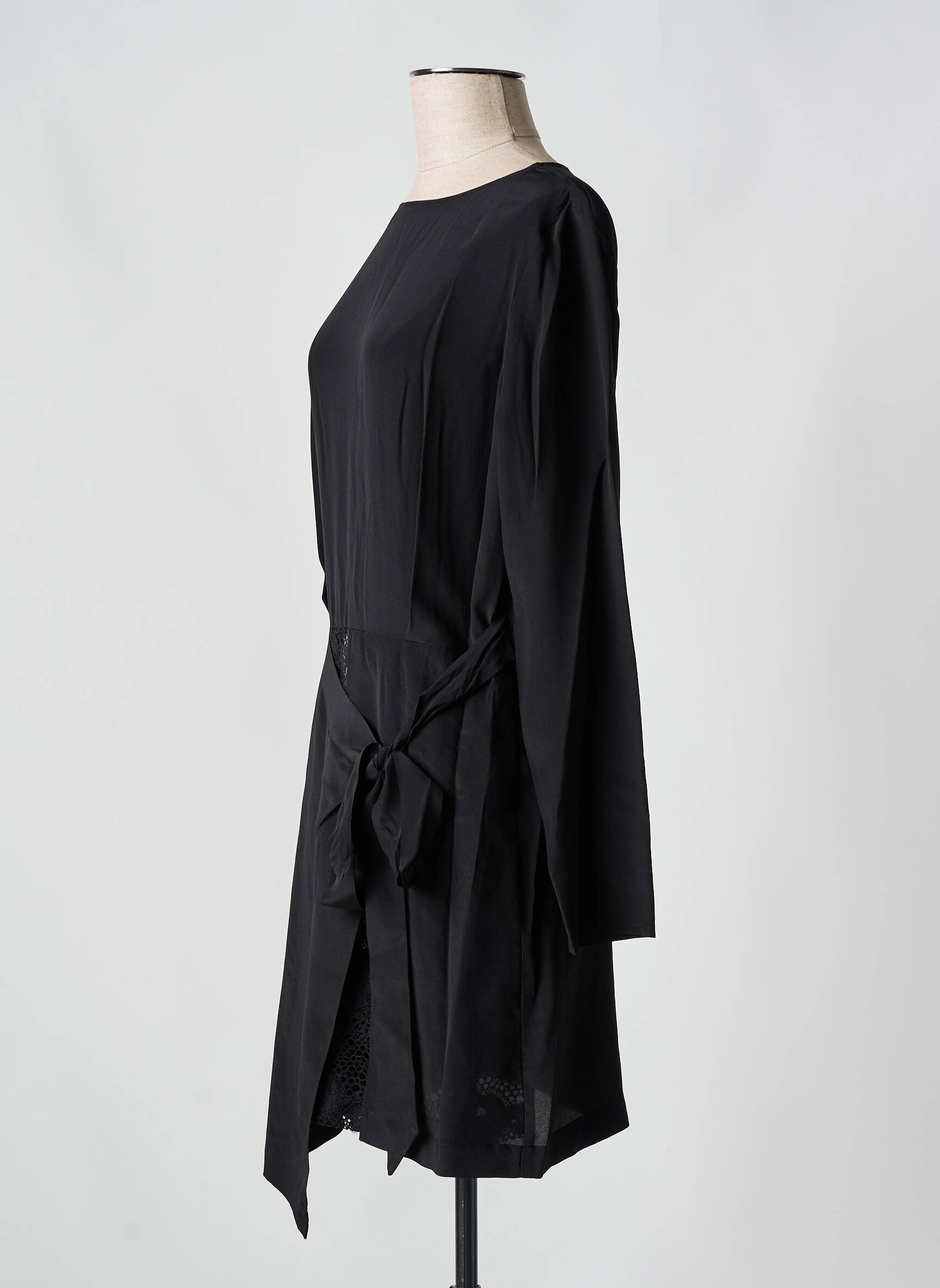 Trumpa suknelė juodas THE KOOPLES moteris