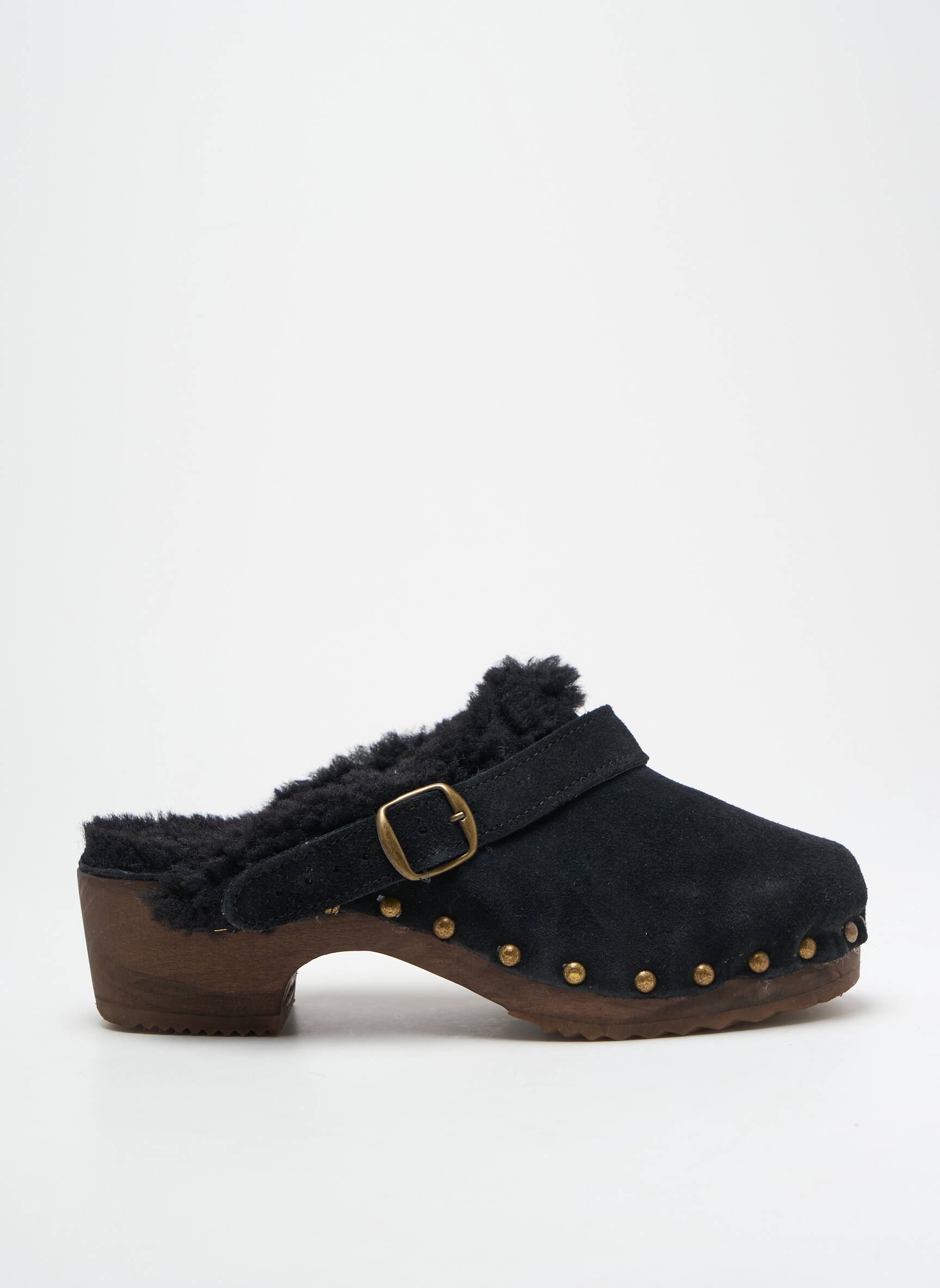 Mule/sabotai juodas BOSABO moteris