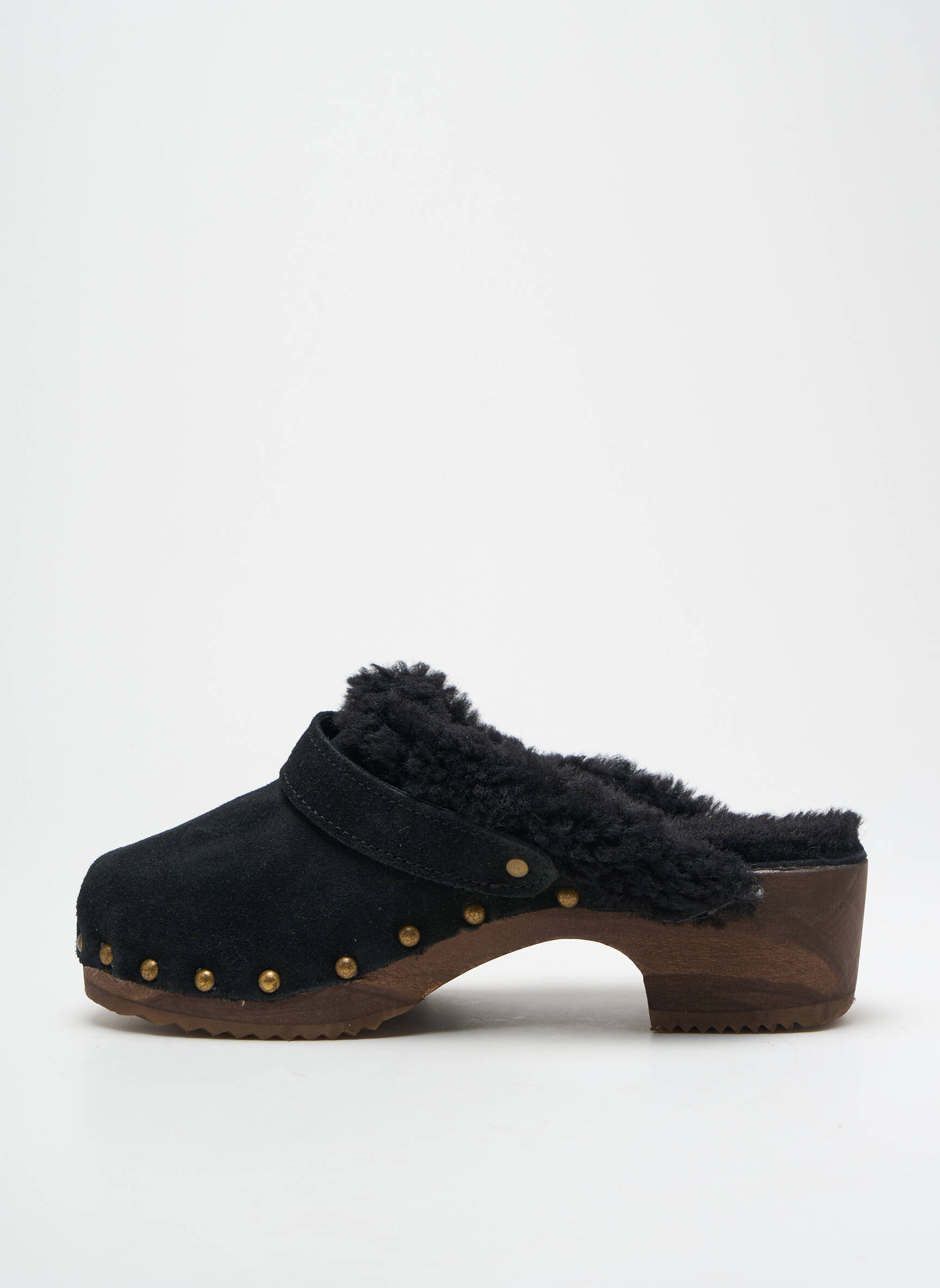 Mule/sabotai juodas BOSABO moteris