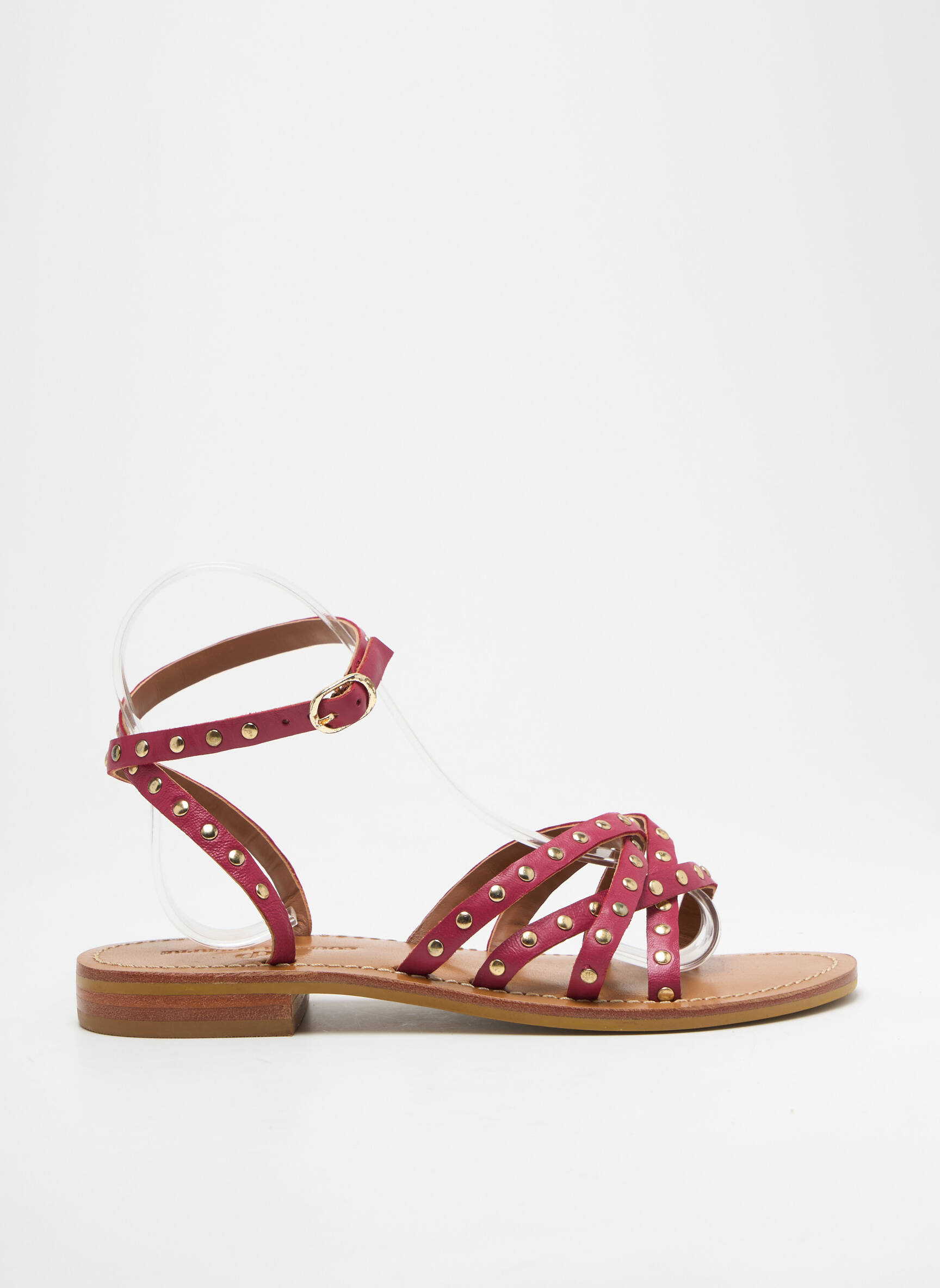 Sandalai/nu pėdos rožinė COULEUR POURPRE moteris
