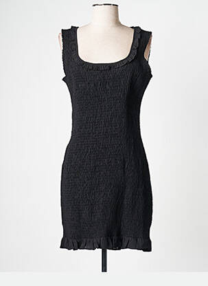 Trumpa suknelė juodas THE KOOPLES moteris