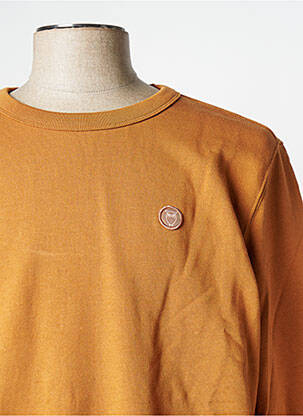 Mikroskopas rudas KNOWLEDGE COTTON APPAREL vyras