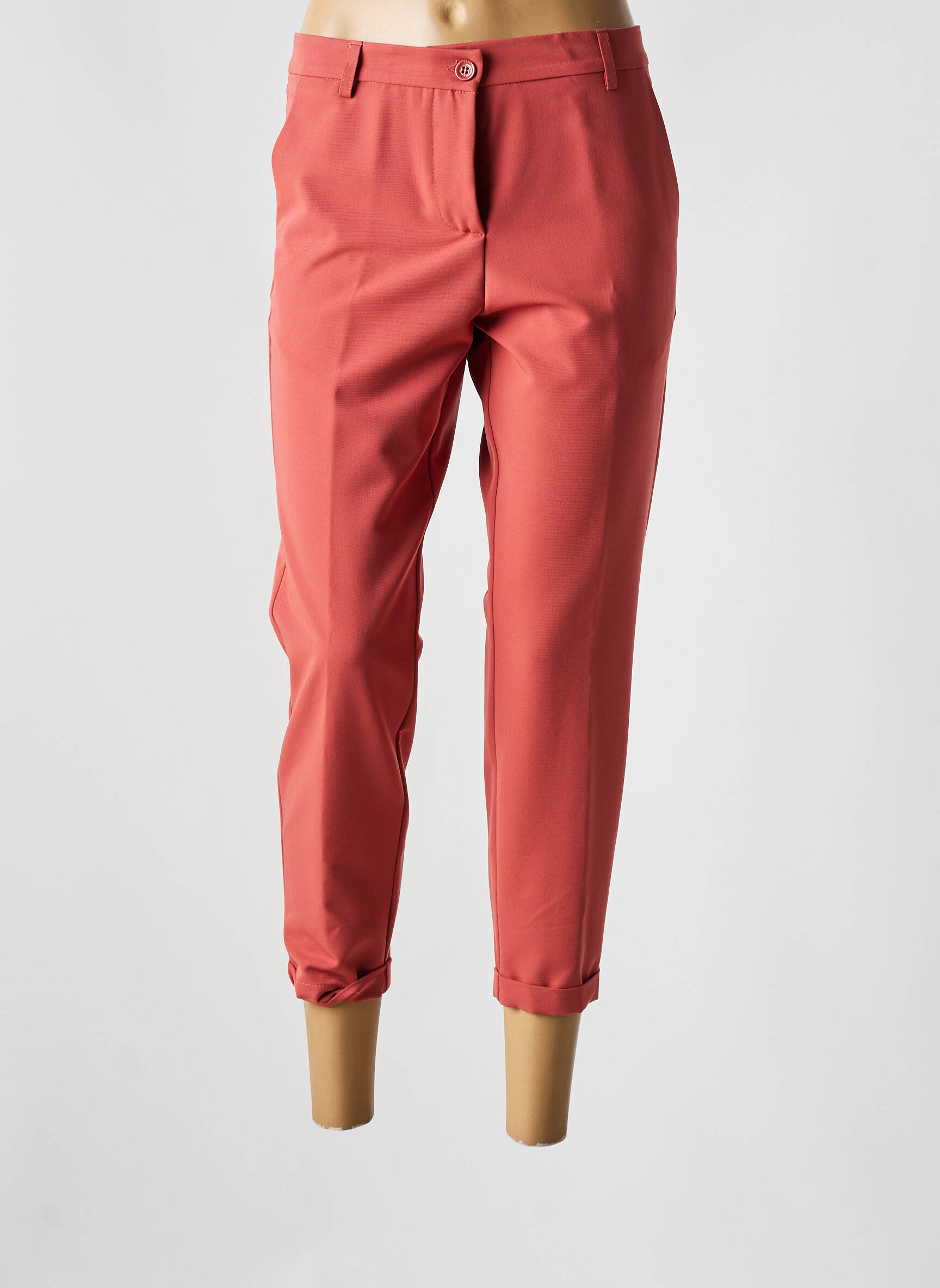 Chino kelnė oranžinė IMPERIAL moteris