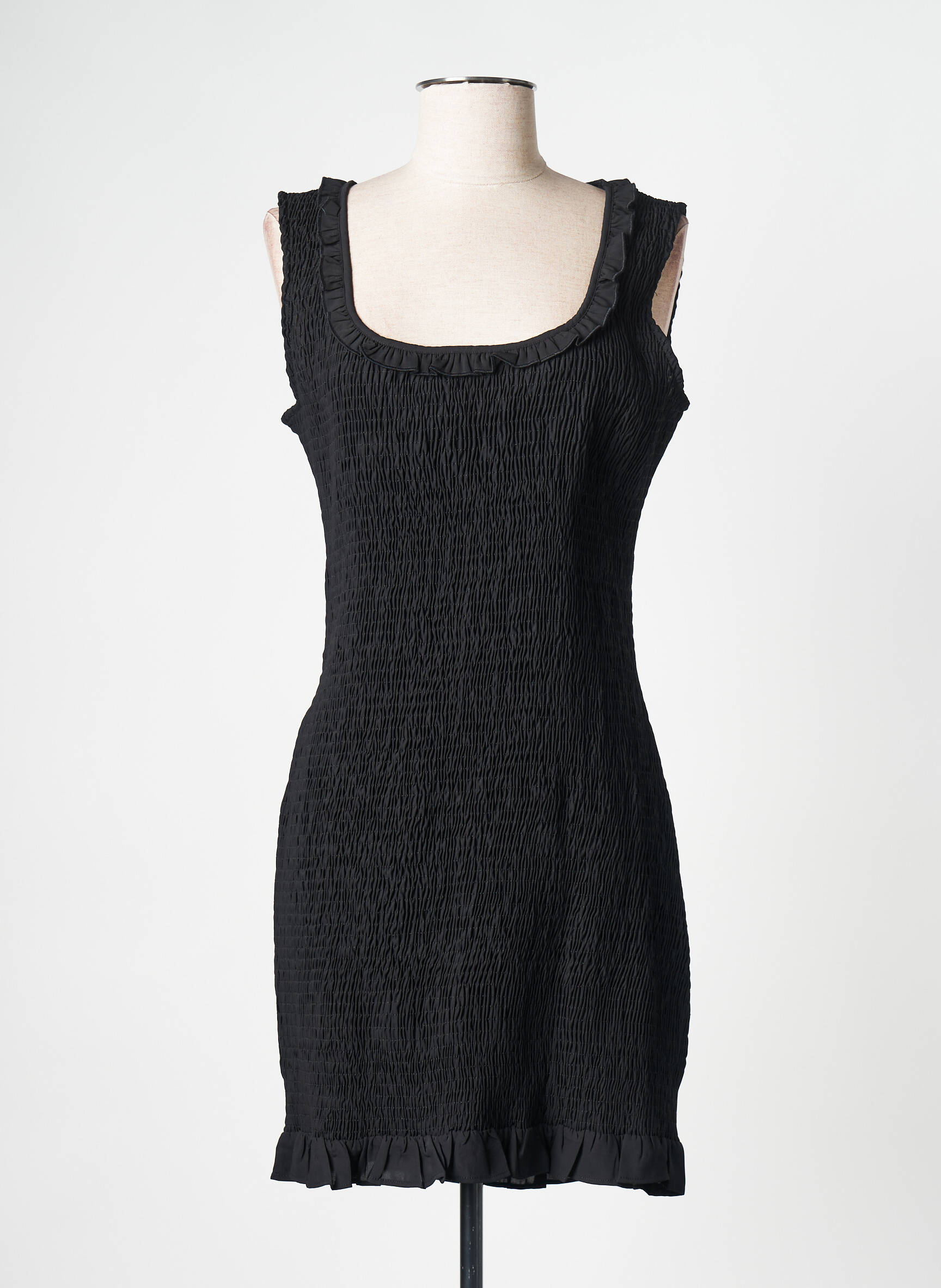 Trumpa suknelė juodas THE KOOPLES moteris