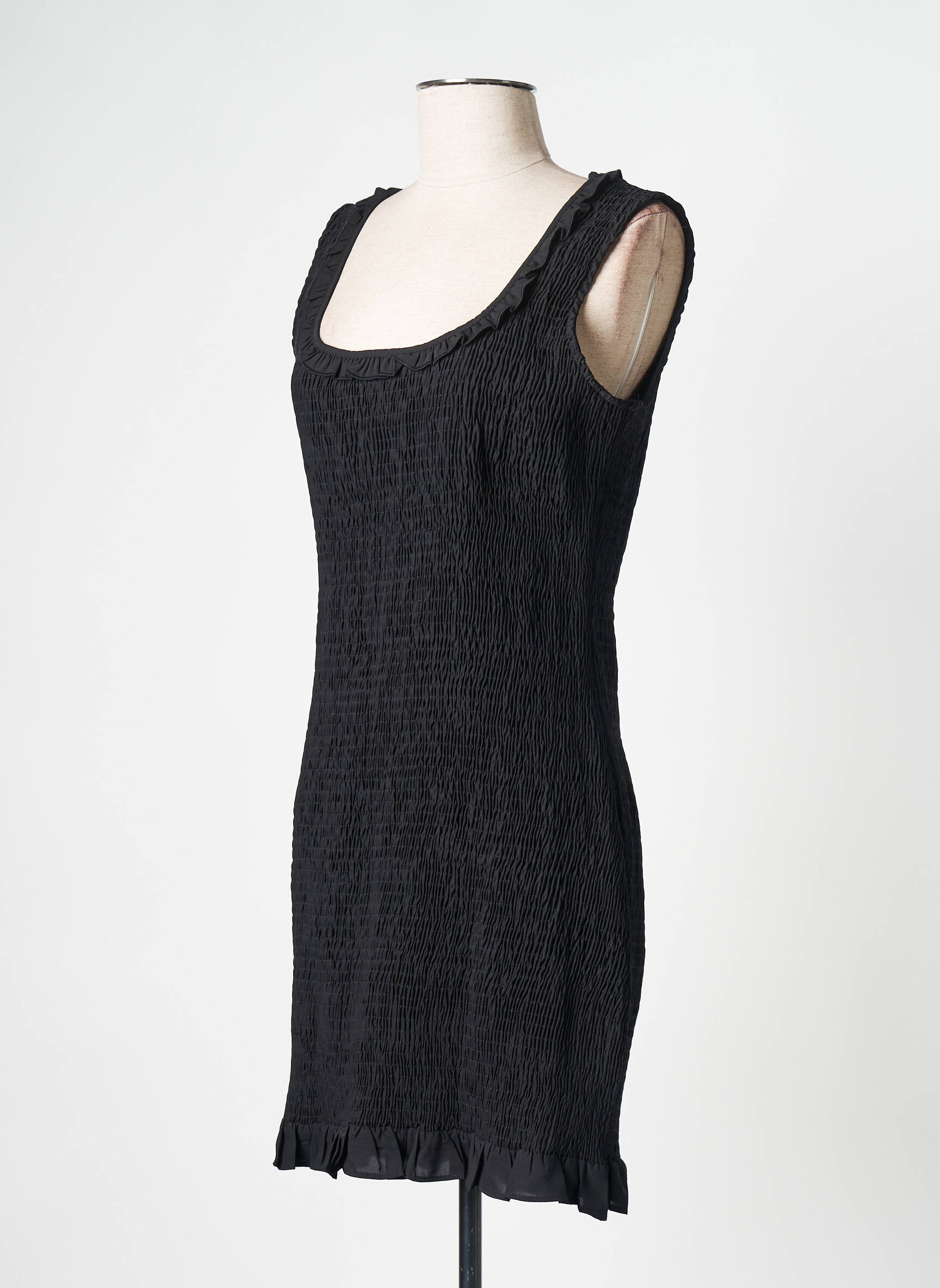 Trumpa suknelė juodas THE KOOPLES moteris