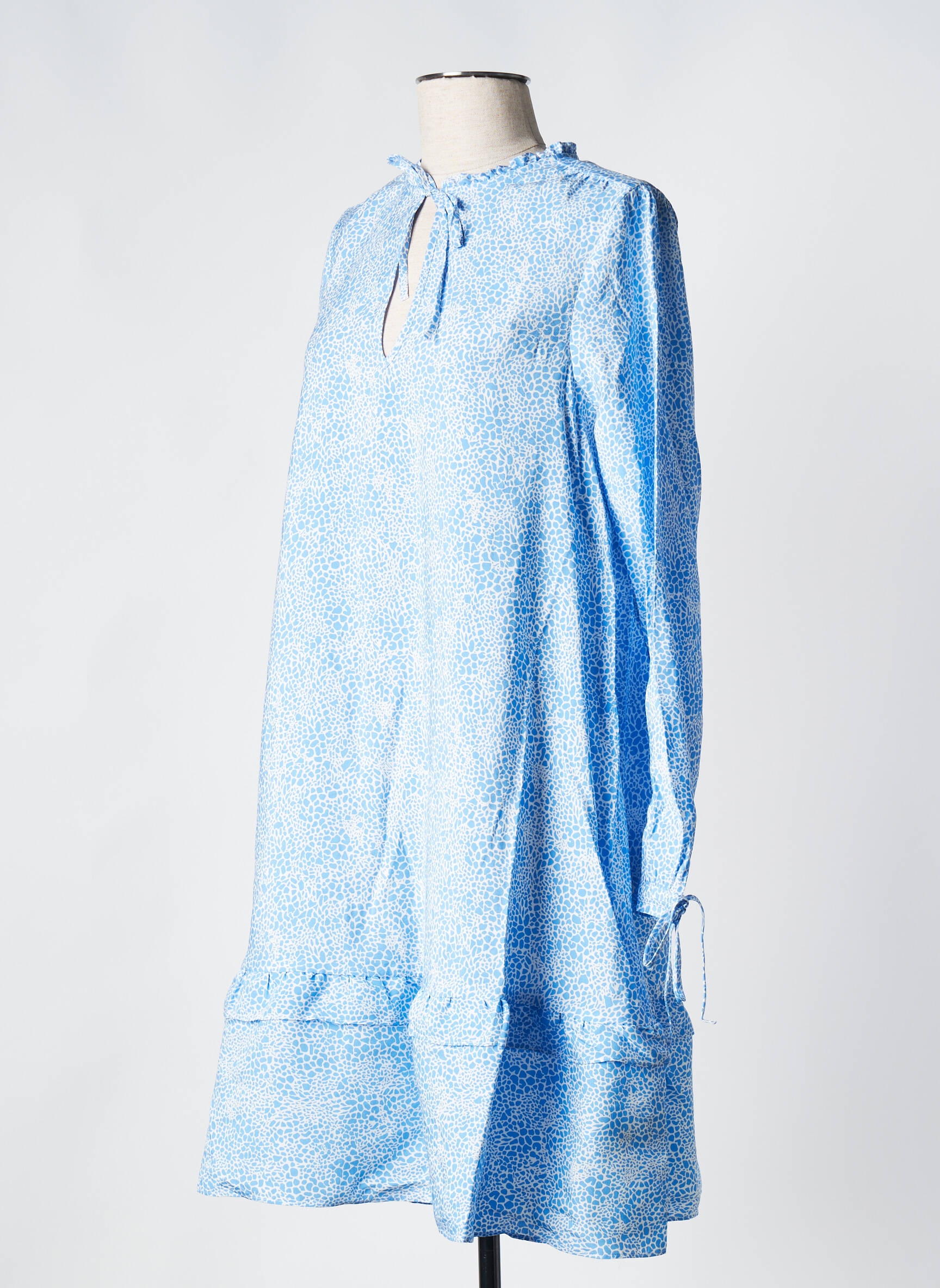 Trumpa suknelė mėlyna SCOTCH & SODA moteris
