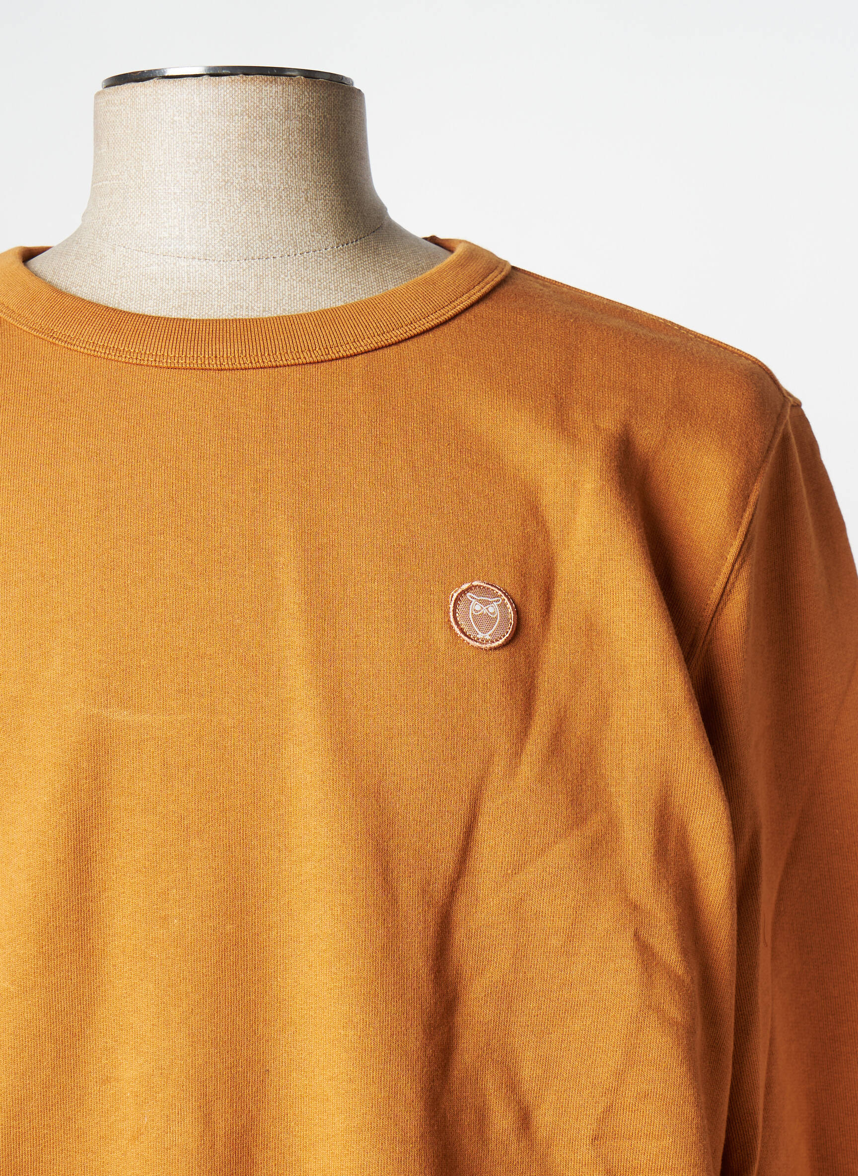 Mikroskopas rudas KNOWLEDGE COTTON APPAREL vyras