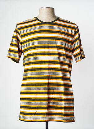 T-marškinys žalias KNOWLEDGE COTTON APPAREL vyras