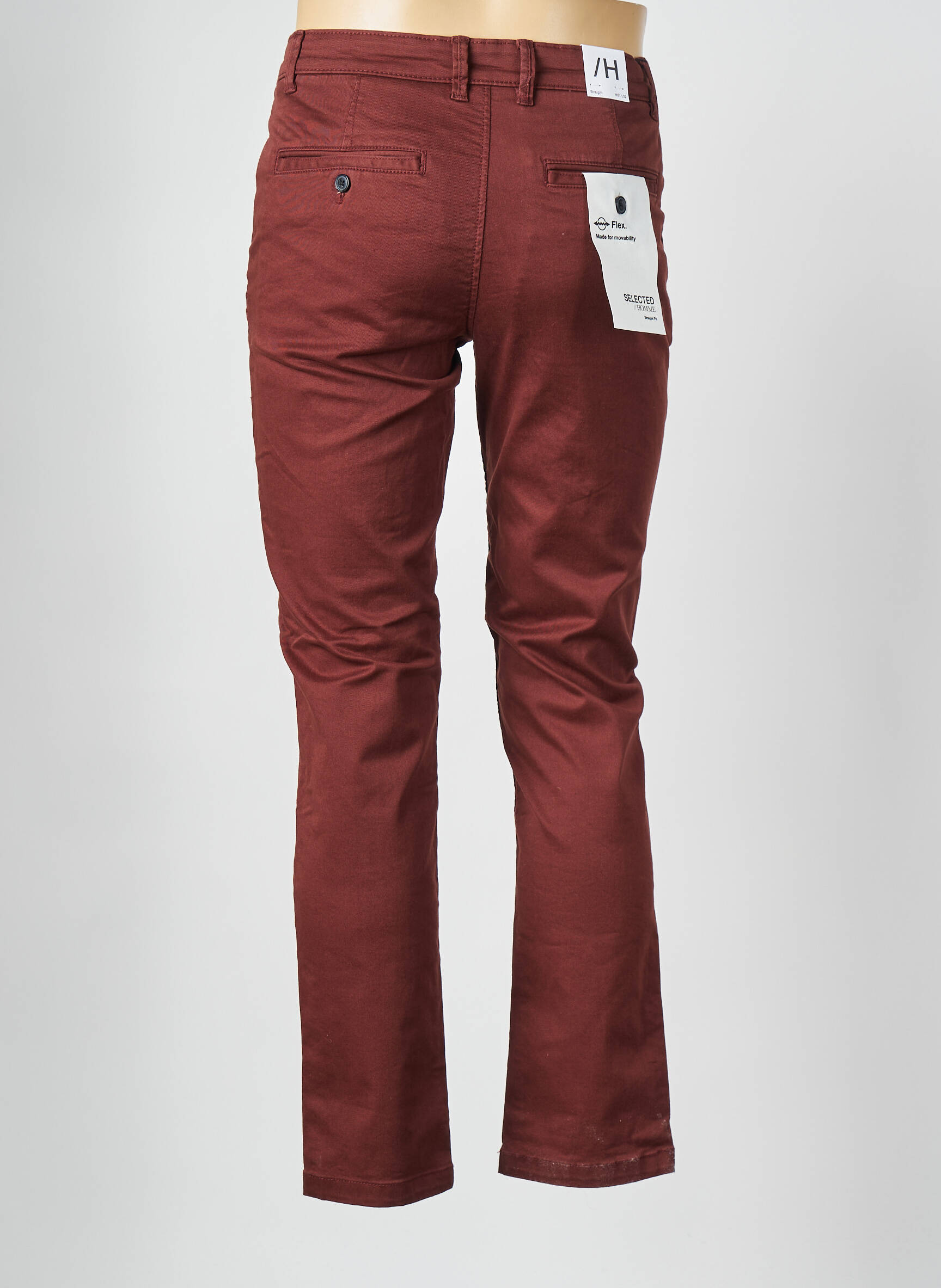 Chino kelnė rudas SELECTED vyras